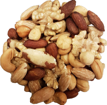 Gemengde noten zonder zout